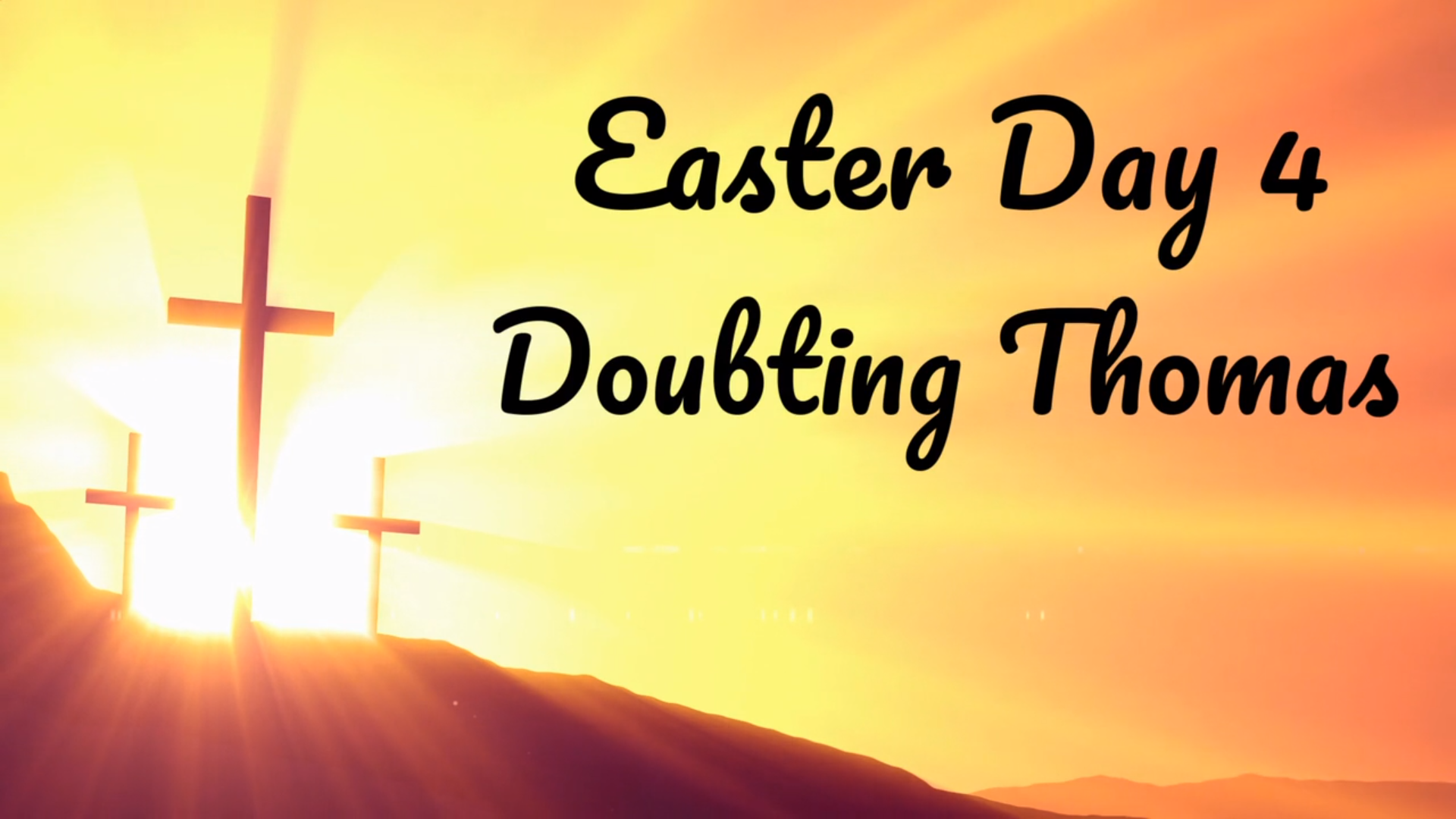 Easter 04 - Doubting Thomas